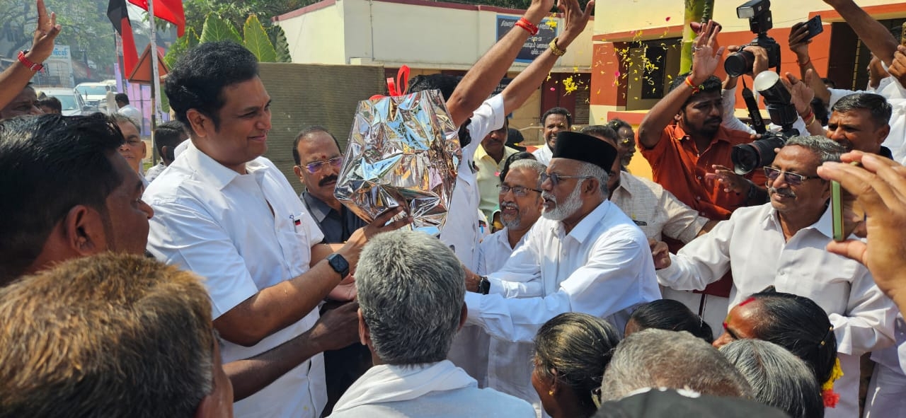 பொதக்குடி ஊராட்சி மன்றம் புதிய அலுவலகம் தொழில்துறை அமைச்சர் T R B.ராஜா அவர்கள் திறந்து வைத்தார்.